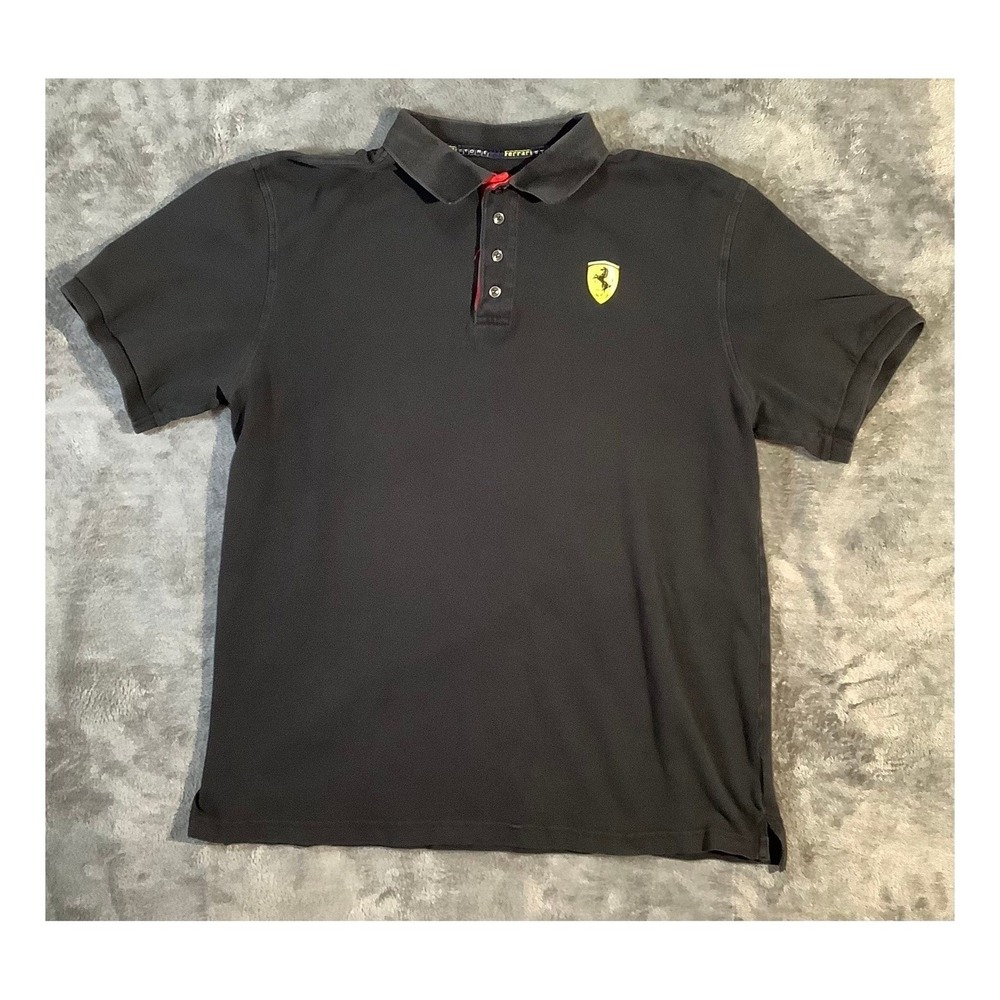 Ferrari Men's‎ Polo Shirt XXXL Scuderia Shield Limited Edition Vintage